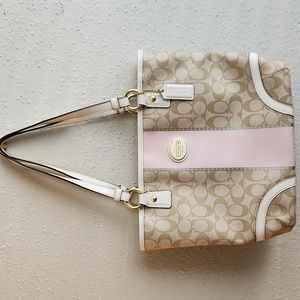 Coach mini tote bag
